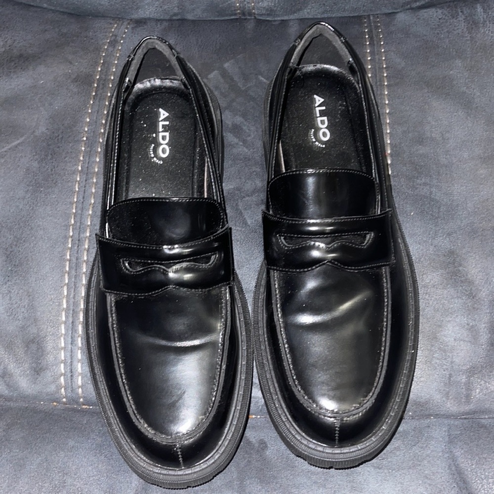 Aldo Black Loafers 10.5 BRAND NEW